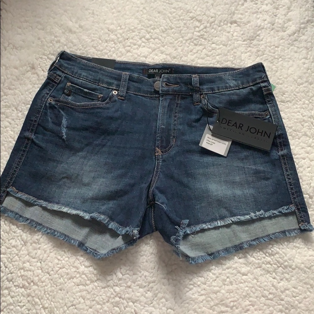 Step hem(longer in back)dear john shorts size4(27)